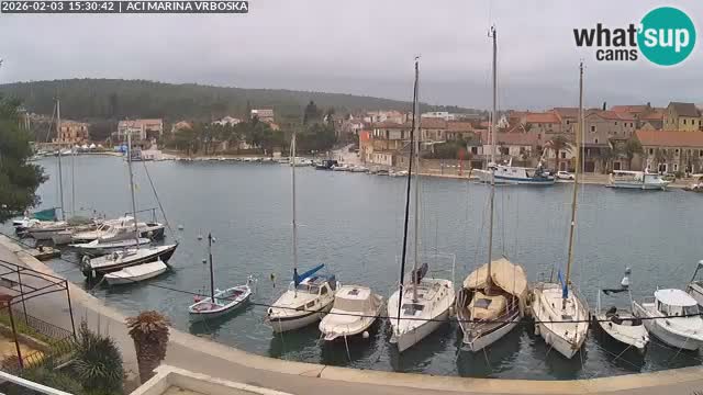 Spletna kamera Vrboska | Otok Hvar | Hrvaška