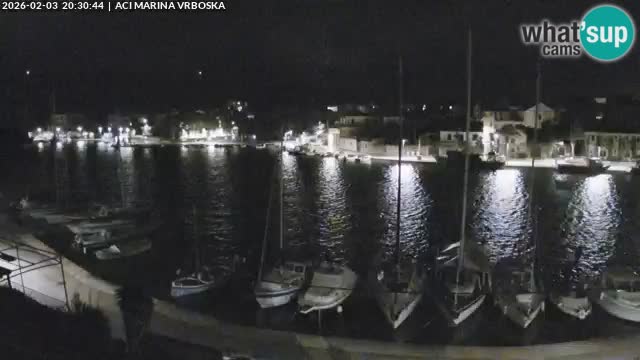 Vrboska livecam | Isola di Hvar | Croazia