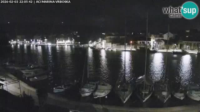Vrboska livecam | Isola di Hvar | Croazia