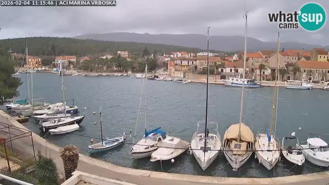 Spletna kamera Vrboska | Otok Hvar | Hrvaška