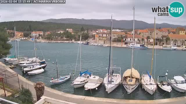 Spletna kamera Vrboska | Otok Hvar | Hrvaška