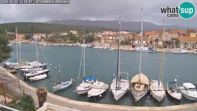 Spletna kamera Vrboska | Otok Hvar | Hrvaška