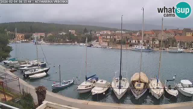 Spletna kamera Vrboska | Otok Hvar | Hrvaška