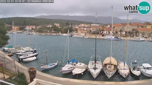 Vrboska livecam | Isola di Hvar | Croazia