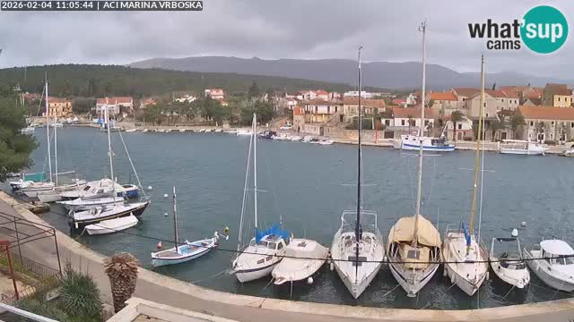 Spletna kamera Vrboska | Otok Hvar | Hrvaška
