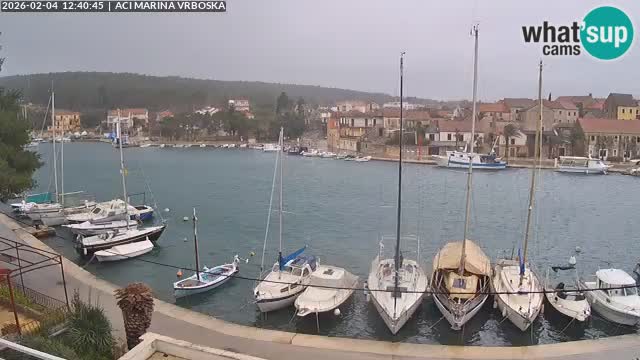 Spletna kamera Vrboska | Otok Hvar | Hrvaška