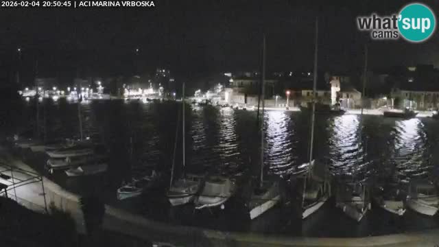 Spletna kamera Vrboska | Otok Hvar | Hrvaška