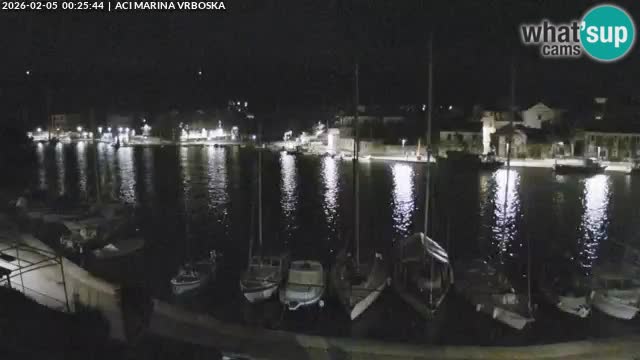 Spletna kamera Vrboska | Otok Hvar | Hrvaška