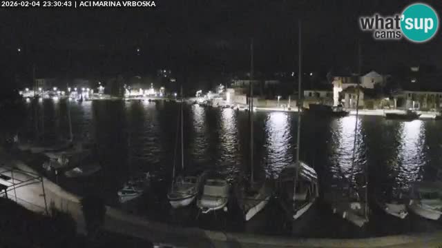 Spletna kamera Vrboska | Otok Hvar | Hrvaška