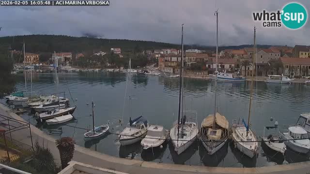 Spletna kamera Vrboska | Otok Hvar | Hrvaška