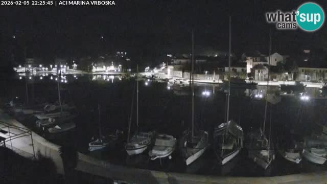 Vrboska livecam | Isola di Hvar | Croazia