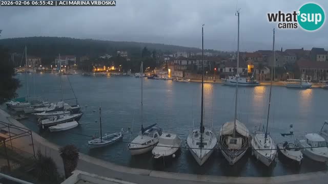 Spletna kamera Vrboska | Otok Hvar | Hrvaška