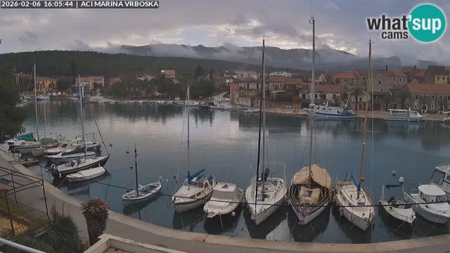 Spletna kamera Vrboska | Otok Hvar | Hrvaška