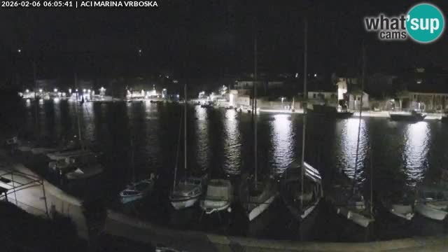 Spletna kamera Vrboska | Otok Hvar | Hrvaška