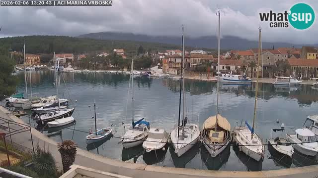 Spletna kamera Vrboska | Otok Hvar | Hrvaška