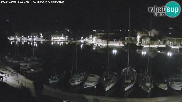 Vrboska livecam | Isola di Hvar | Croazia