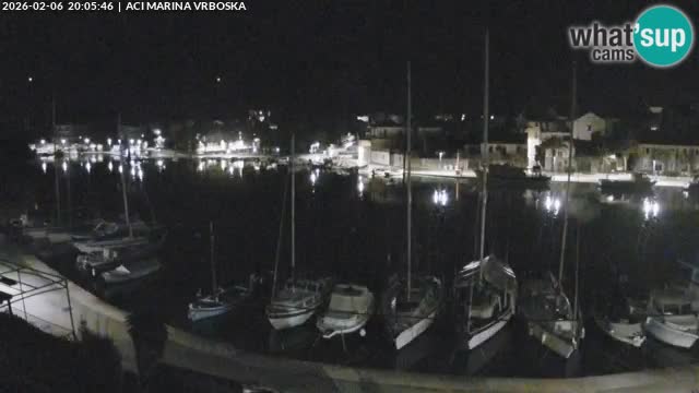 Spletna kamera Vrboska | Otok Hvar | Hrvaška