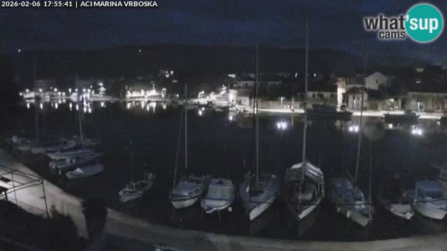 Vrboska livecam | Isola di Hvar | Croazia
