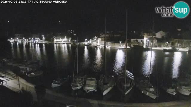 Spletna kamera Vrboska | Otok Hvar | Hrvaška
