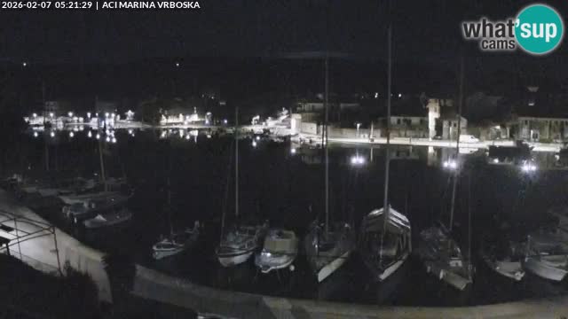 Spletna kamera Vrboska | Otok Hvar | Hrvaška