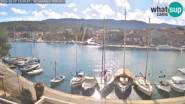Spletna kamera Vrboska | Otok Hvar | Hrvaška