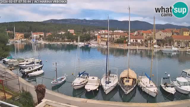 Spletna kamera Vrboska | Otok Hvar | Hrvaška
