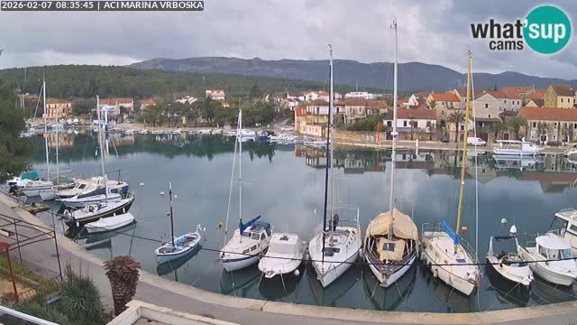 Vrboska livecam | Isola di Hvar | Croazia