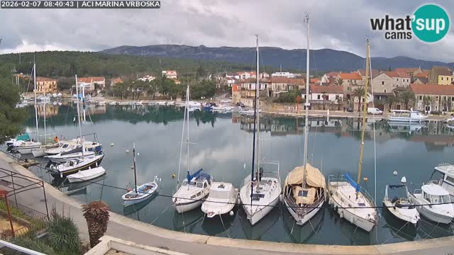 Spletna kamera Vrboska | Otok Hvar | Hrvaška