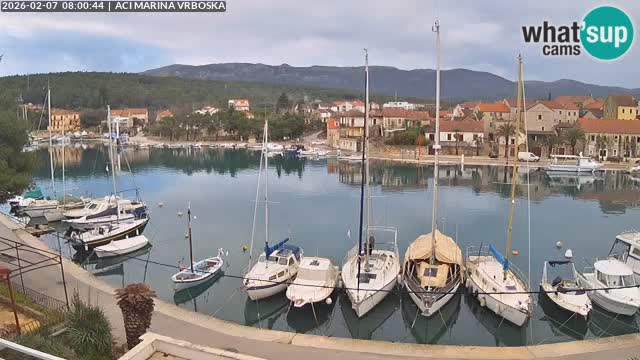 Spletna kamera Vrboska | Otok Hvar | Hrvaška