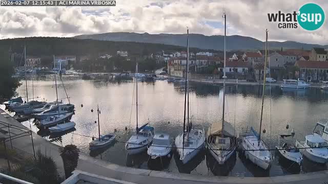 Spletna kamera Vrboska | Otok Hvar | Hrvaška