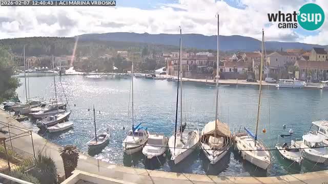 Spletna kamera Vrboska | Otok Hvar | Hrvaška