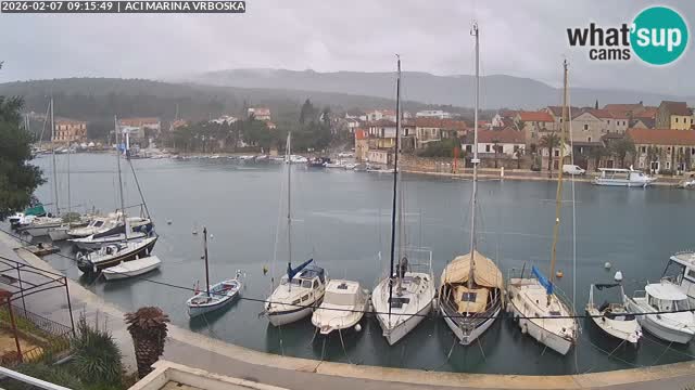 Spletna kamera Vrboska | Otok Hvar | Hrvaška