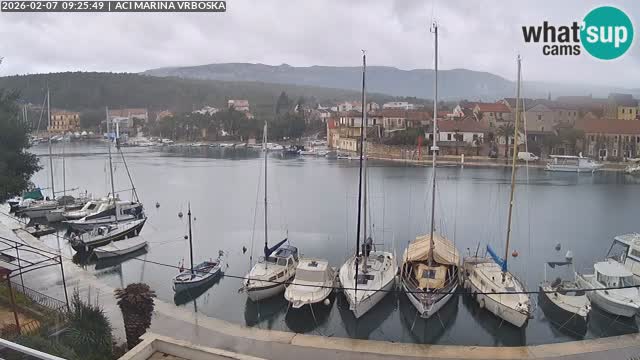Spletna kamera Vrboska | Otok Hvar | Hrvaška