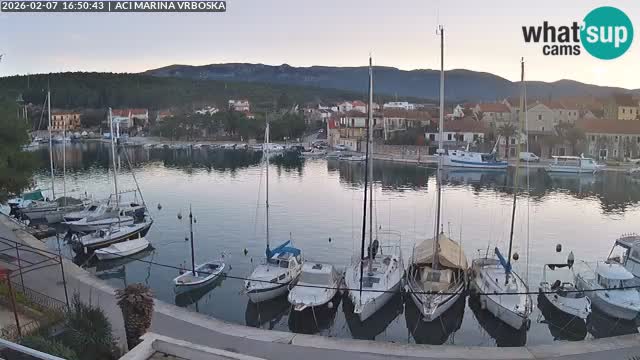 Vrboska livecam | Isola di Hvar | Croazia