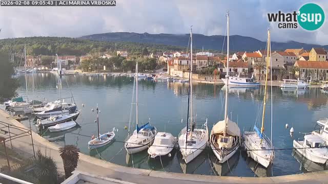 Vrboska livecam | Isola di Hvar | Croazia