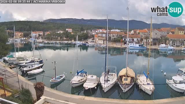 Vrboska livecam | Isola di Hvar | Croazia