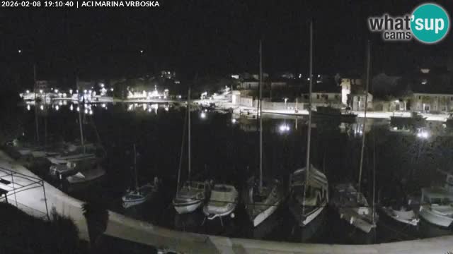 Vrboska livecam | Isola di Hvar | Croazia