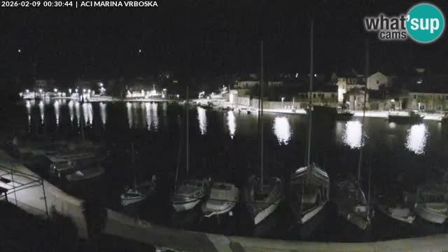 Vrboska livecam | Isola di Hvar | Croazia