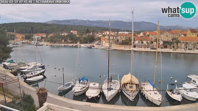 Vrboska webcam | Hvar Insel | Kroatien