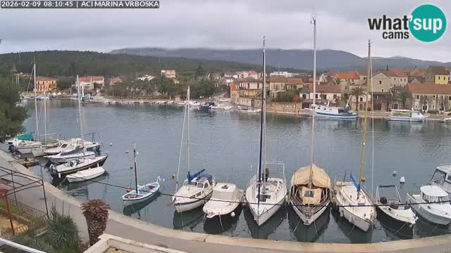 Spletna kamera Vrboska | Otok Hvar | Hrvaška