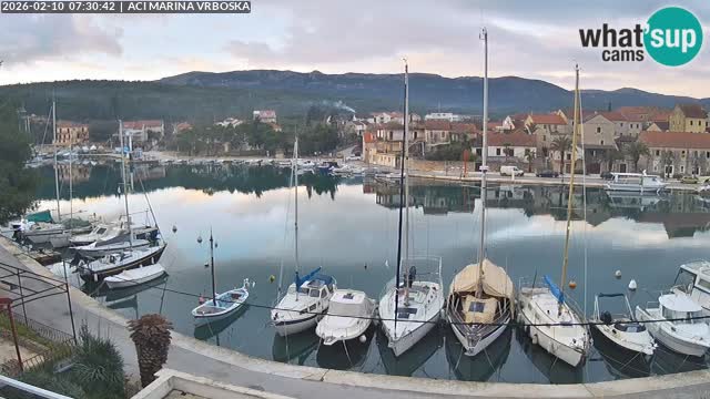 Vrboska livecam | Isola di Hvar | Croazia