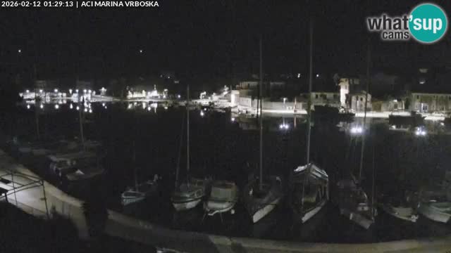 Spletna kamera Vrboska | Otok Hvar | Hrvaška