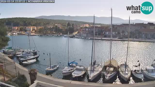 Vrboska livecam | Isola di Hvar | Croazia