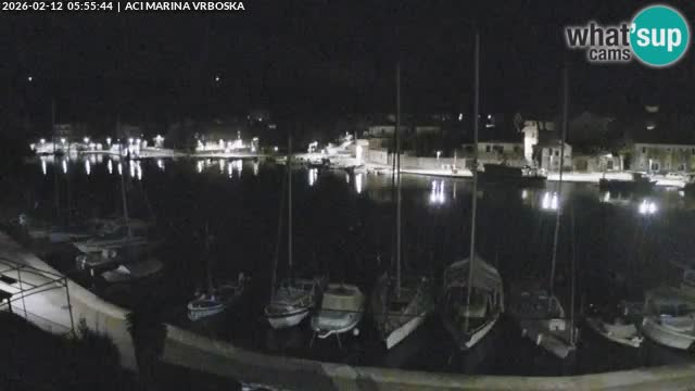 Vrboska livecam | Isola di Hvar | Croazia