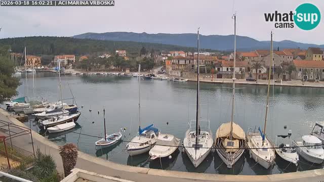 Vrboska livecam | Isola di Hvar | Croazia