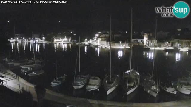 Vrboska livecam | Isola di Hvar | Croazia
