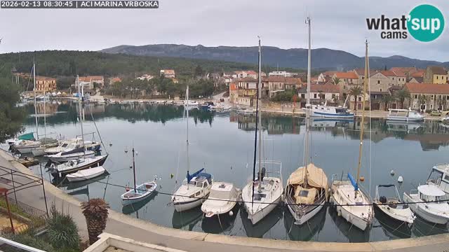 Spletna kamera Vrboska | Otok Hvar | Hrvaška