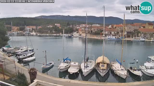 Spletna kamera Vrboska | Otok Hvar | Hrvaška