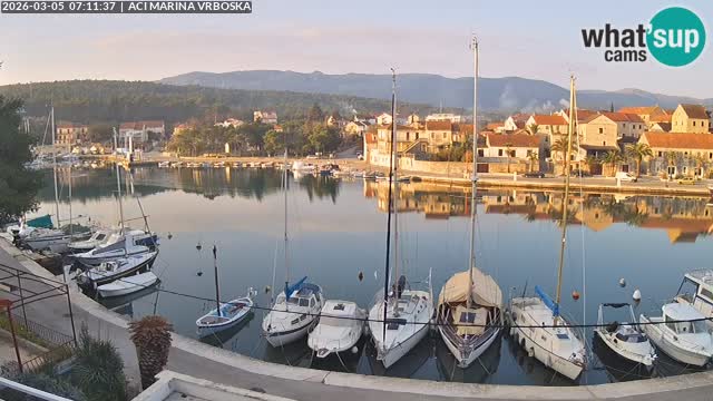 Vrboska livecam | Isola di Hvar | Croazia