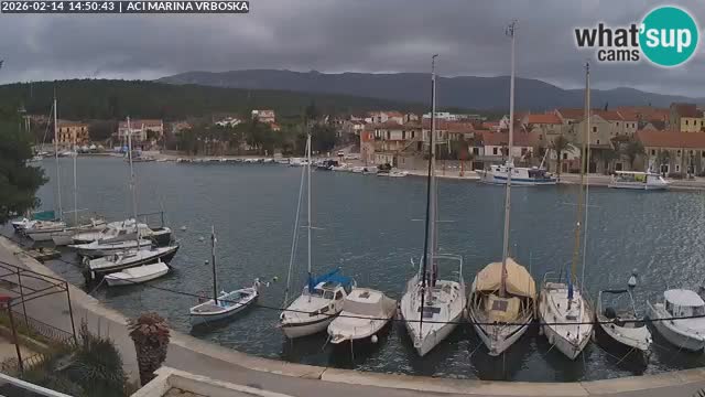 Spletna kamera Vrboska | Otok Hvar | Hrvaška